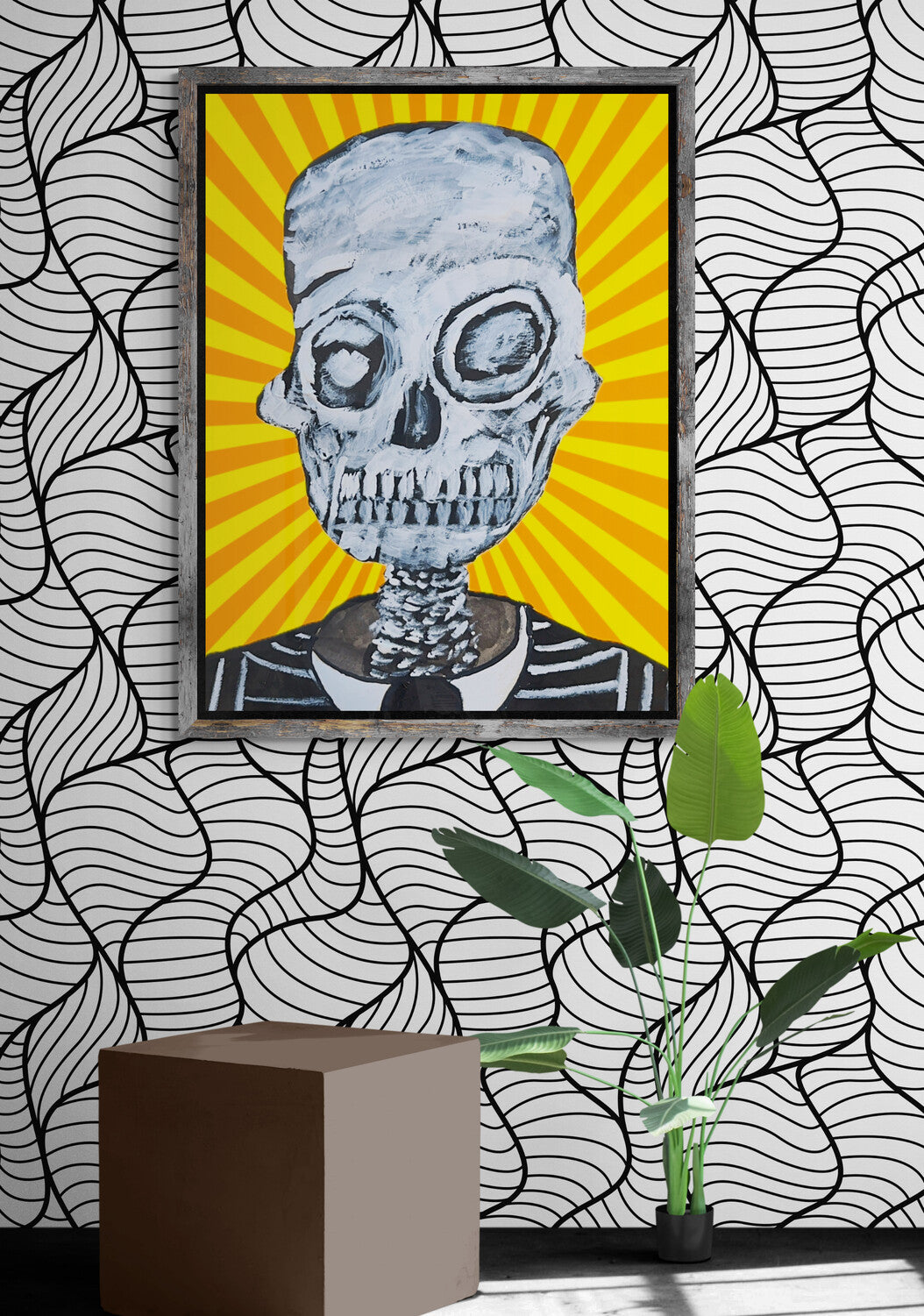 Groovy Undead - Canvas Art 70x100 cm / 28x40″